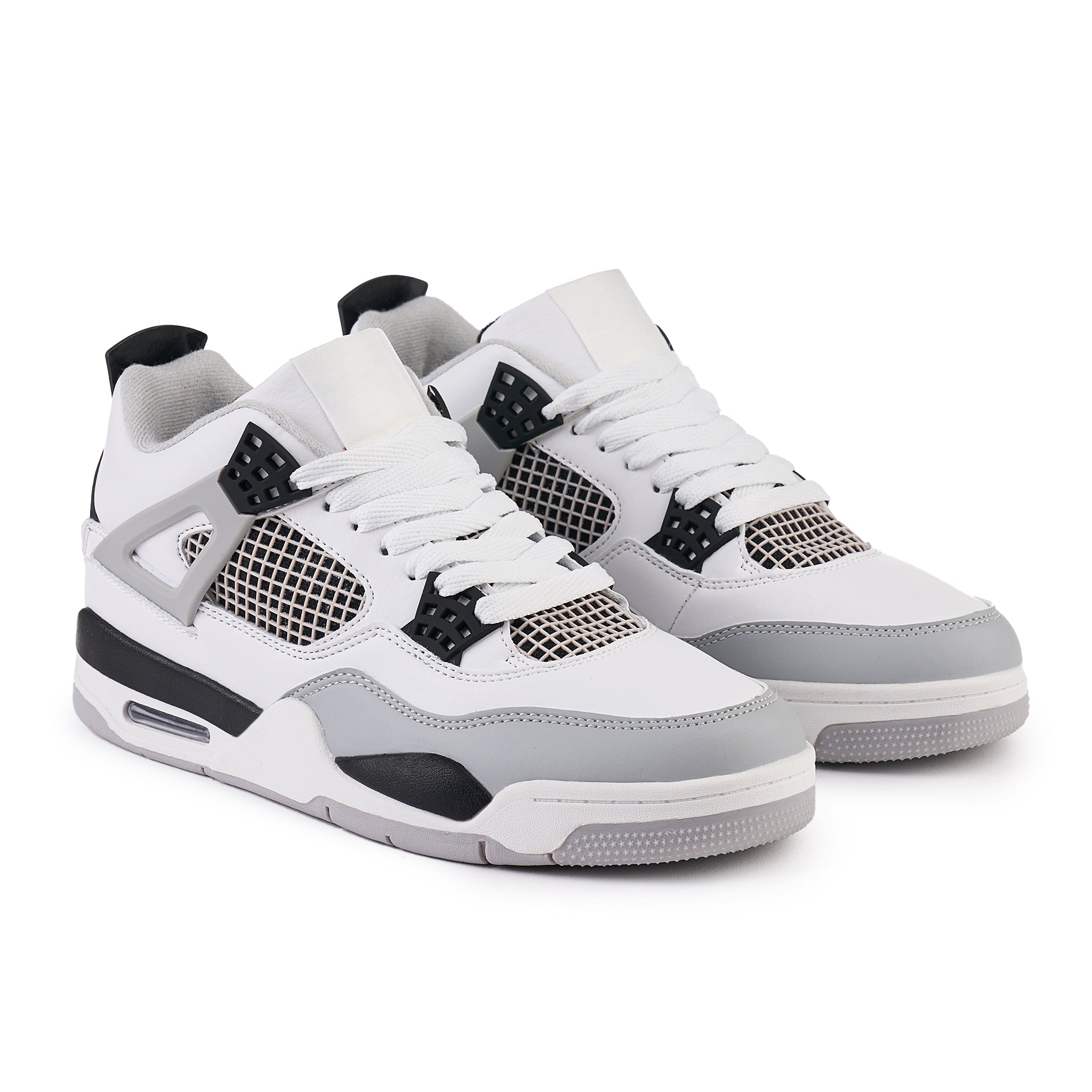 Sneakers barbati f263 white/grey