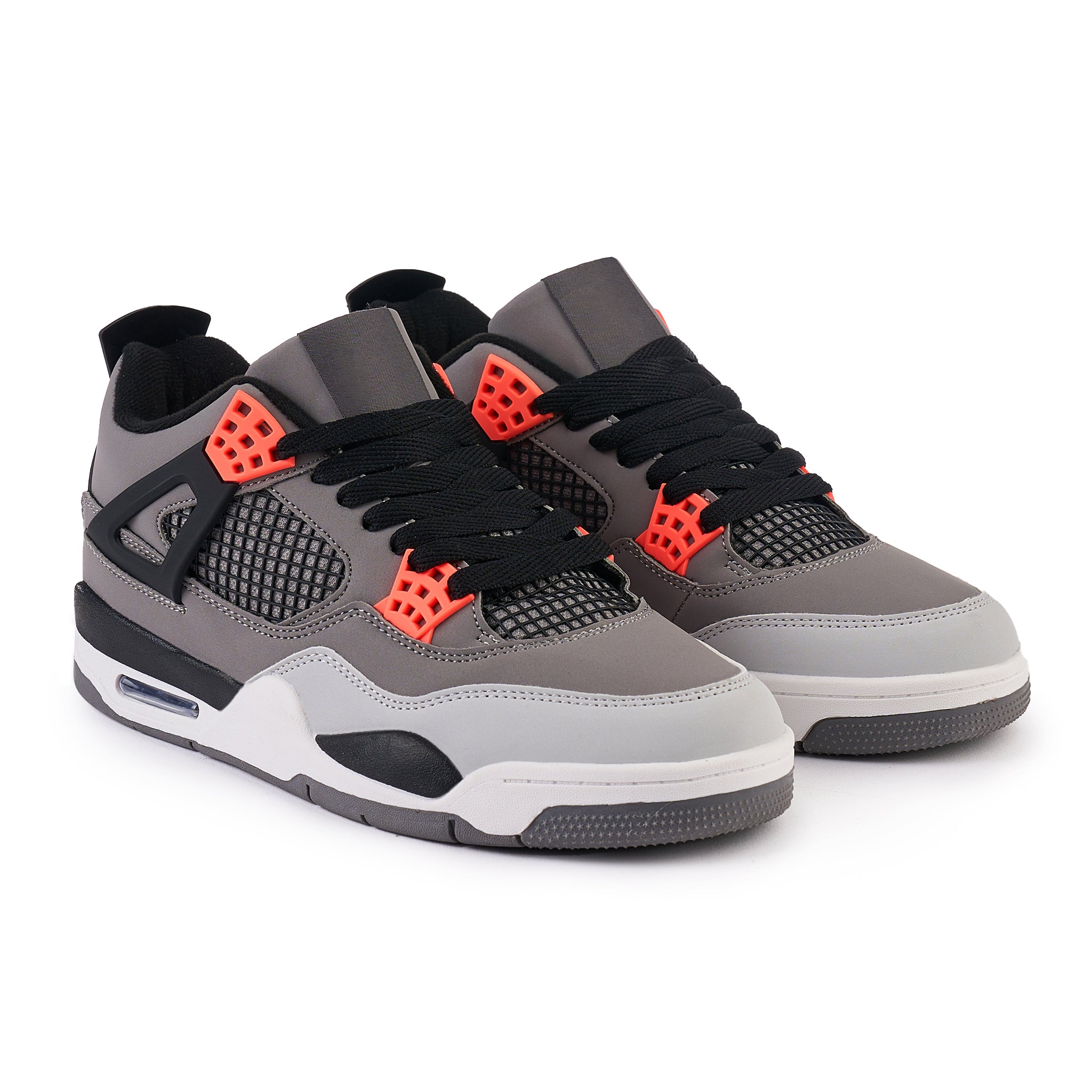 Sneakers dama (cod f291 grey/orange)