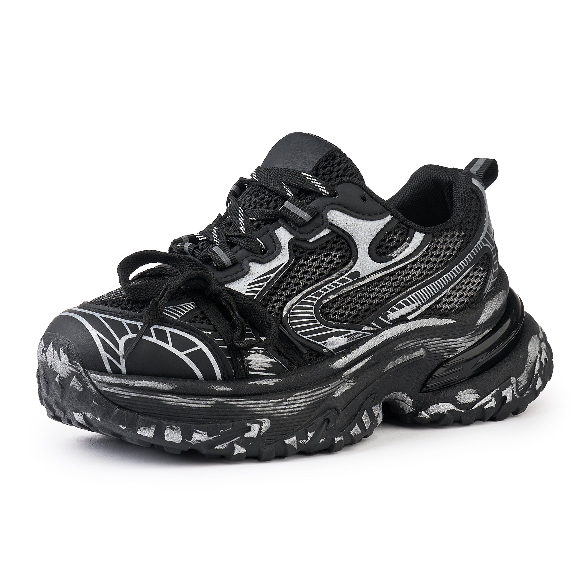 Sneakers dama (cod h28 black)