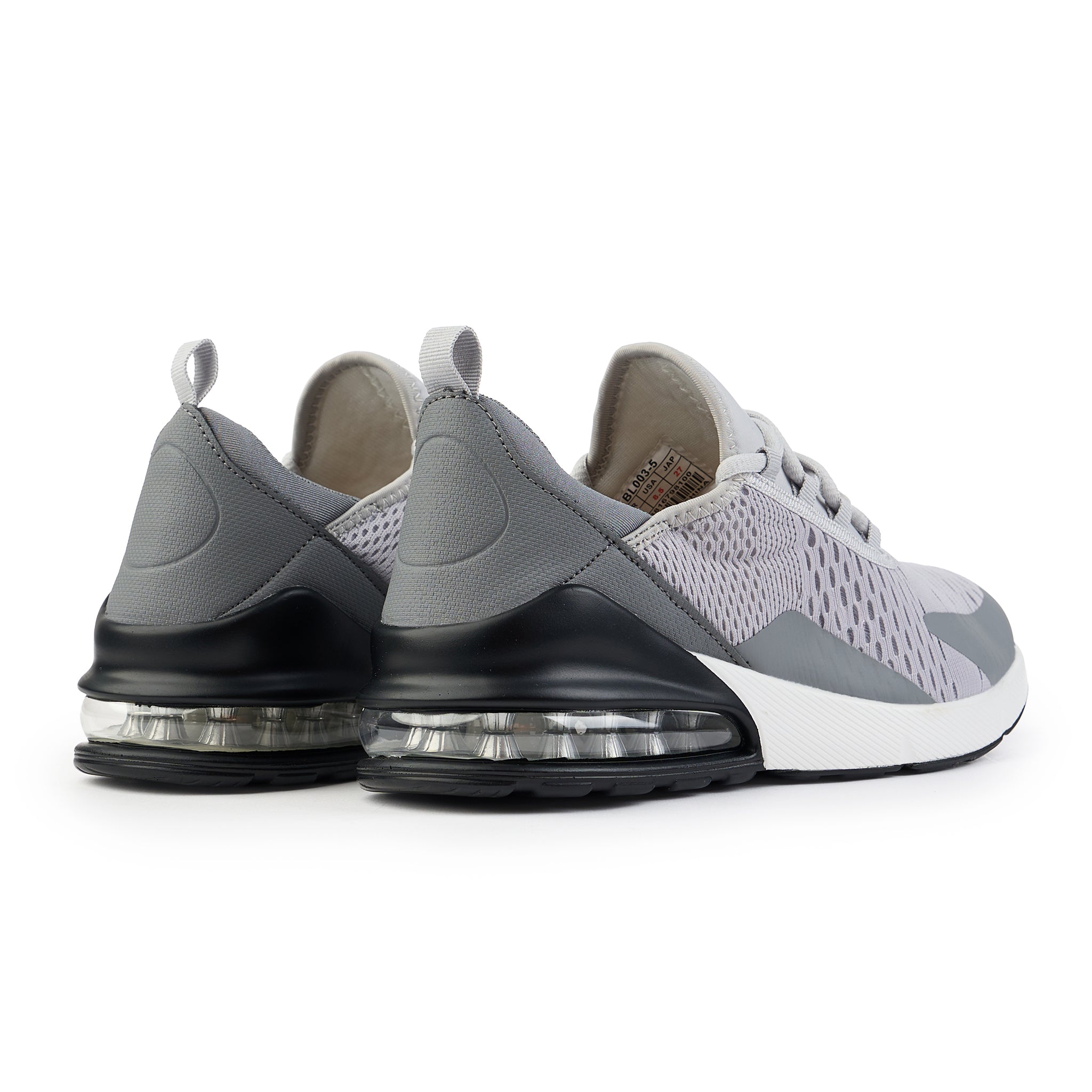 Sneakers barbati bl003 grey/black