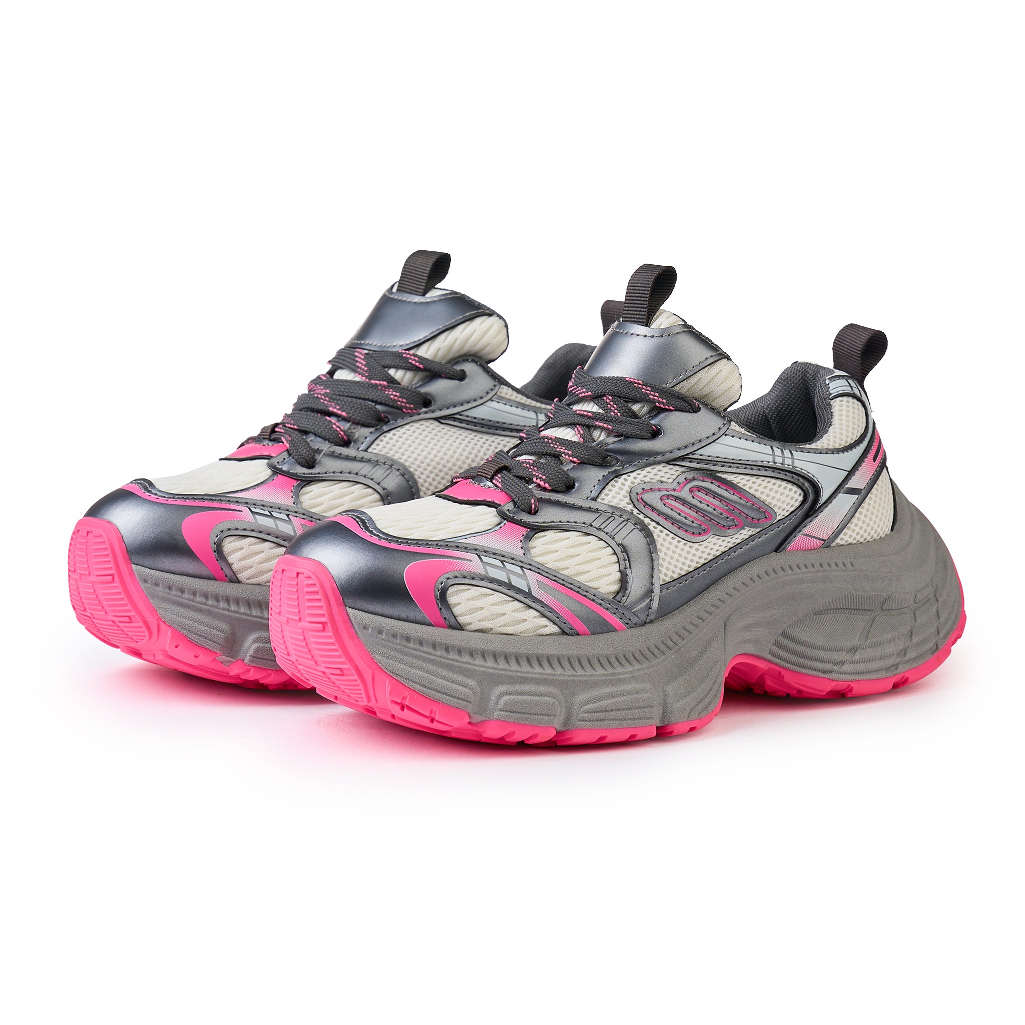 Sneakers dama abc518 fuchsia