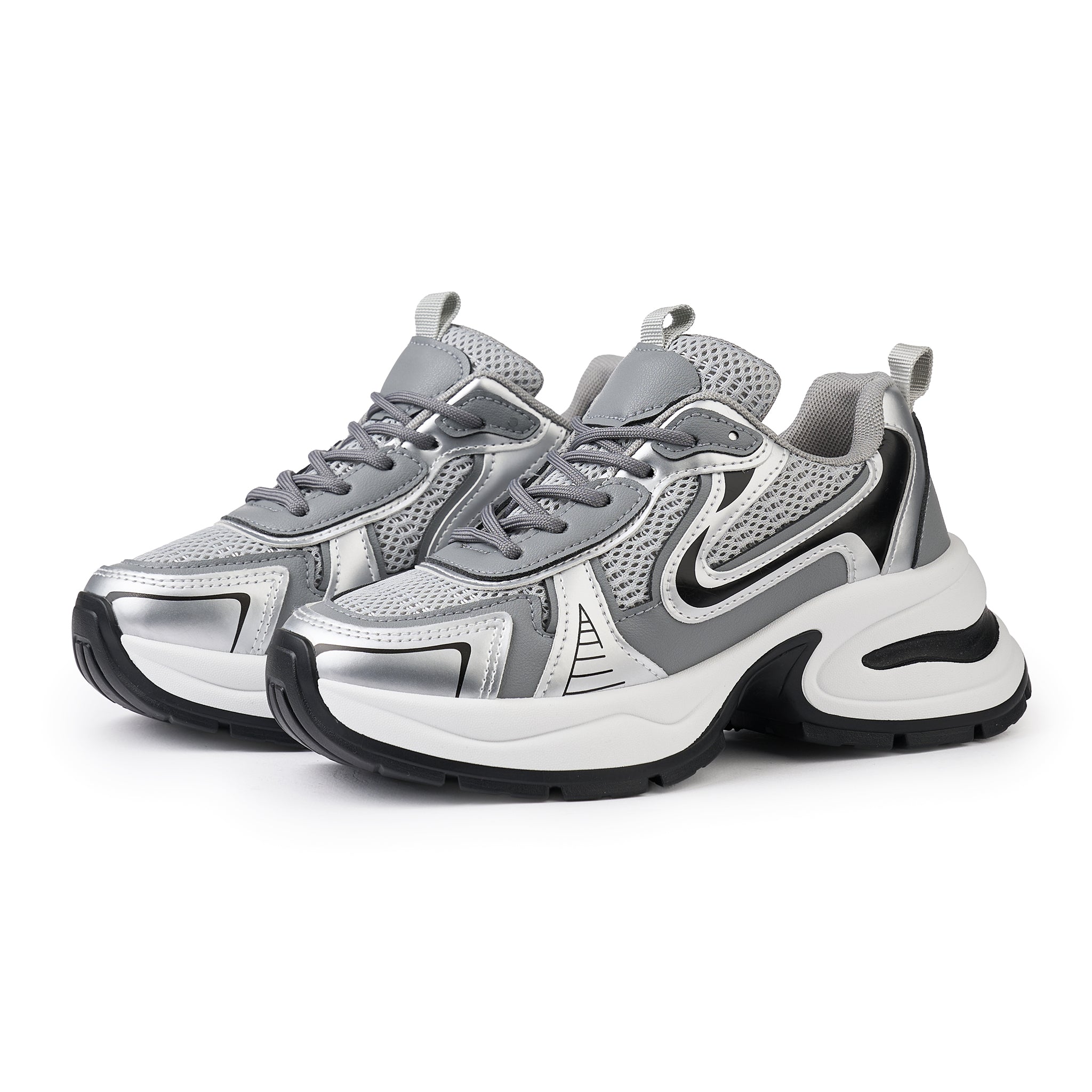 Sneakers dama mk059 silver