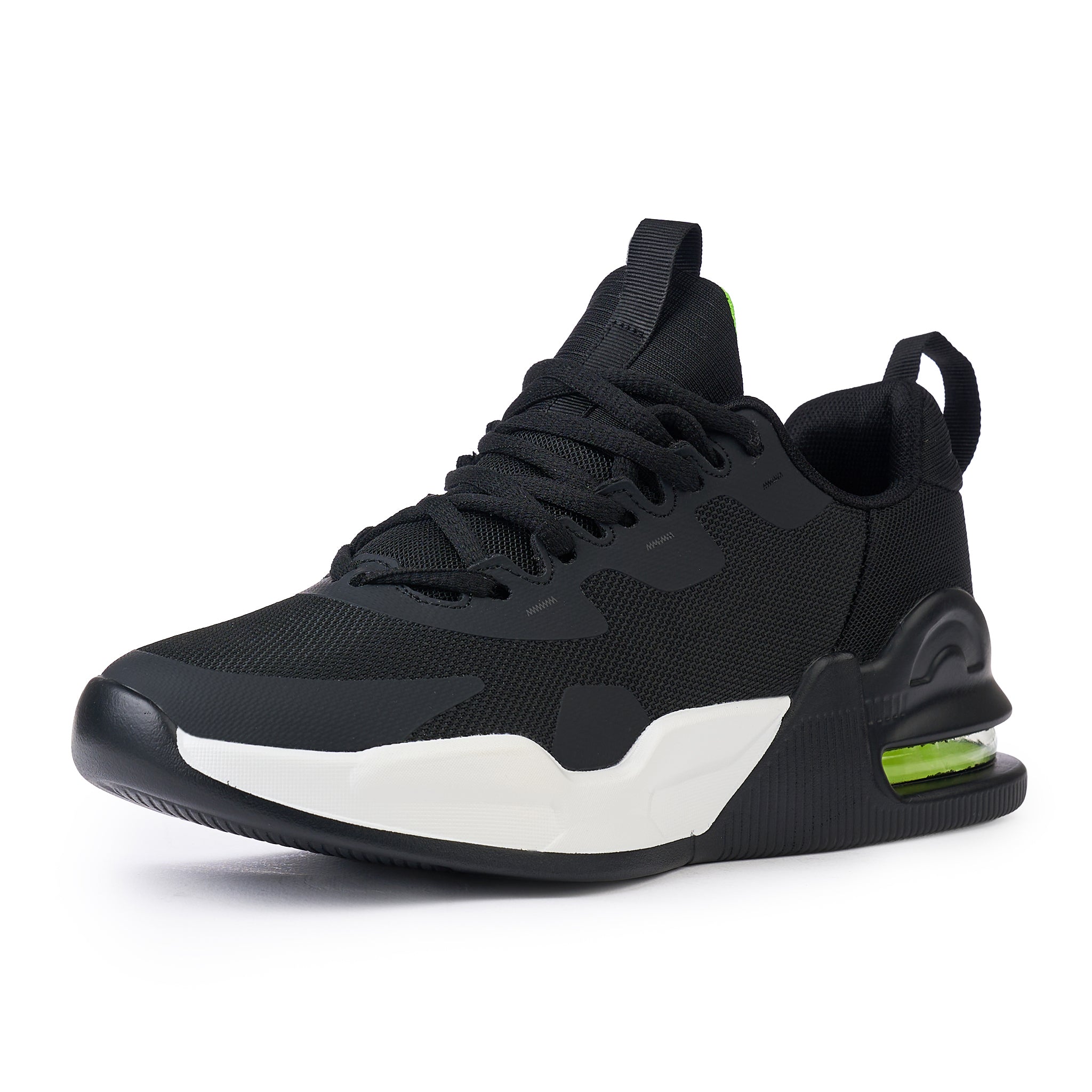 Sneakers barbati (cod l82 black/green)