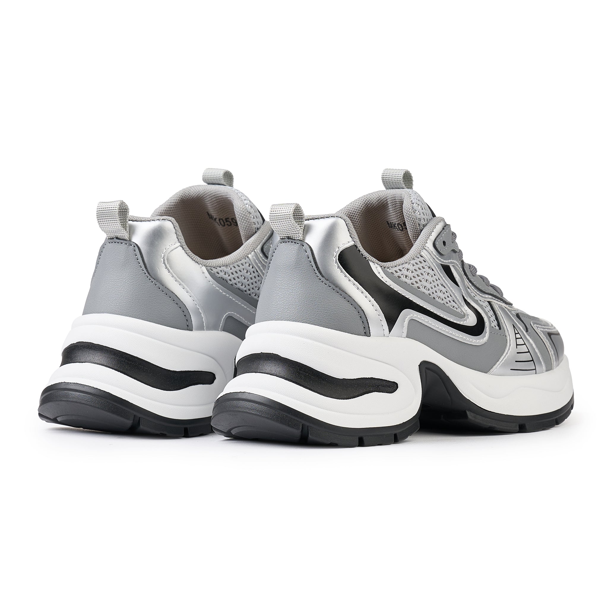 Sneakers dama mk059 silver