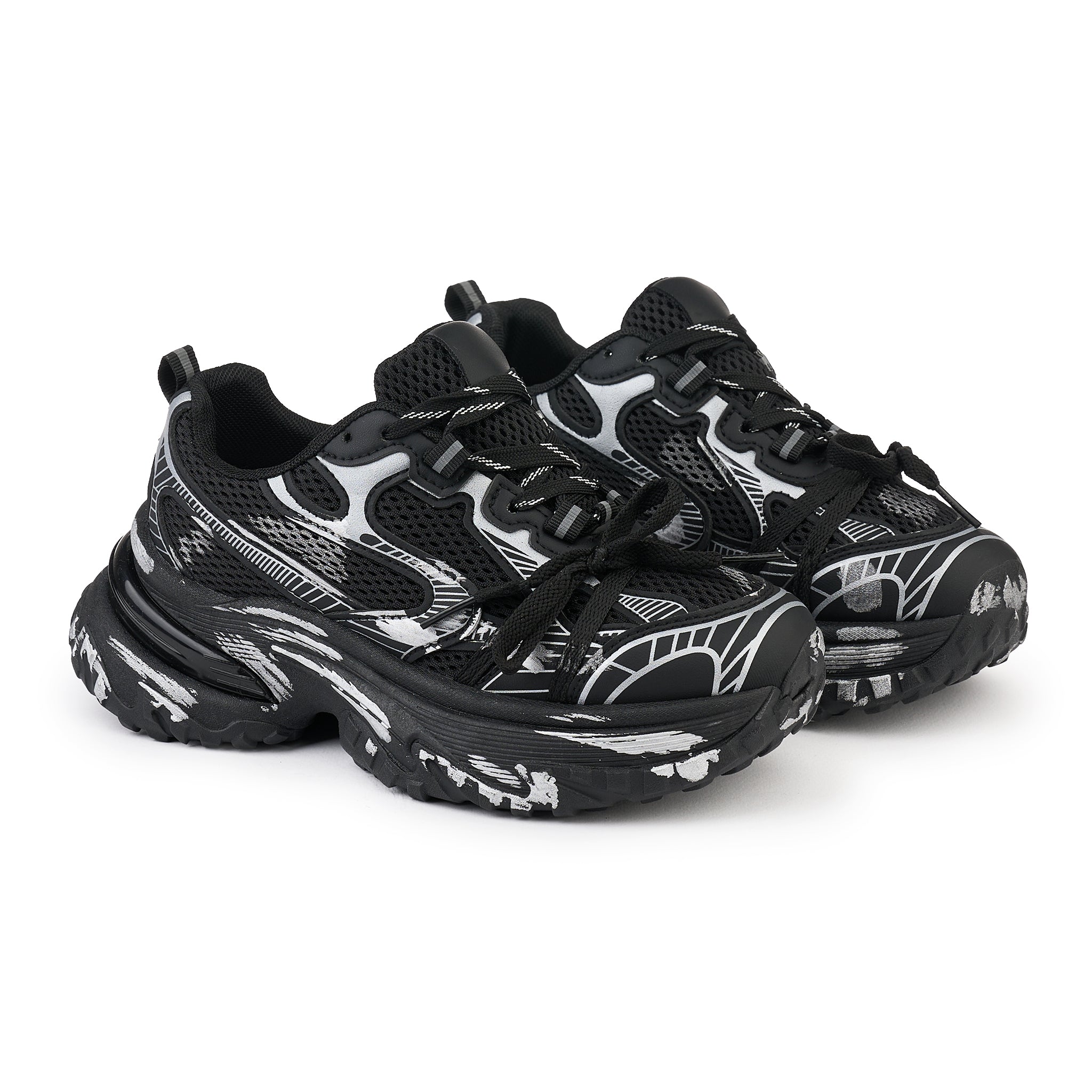 Sneakers dama h28 black