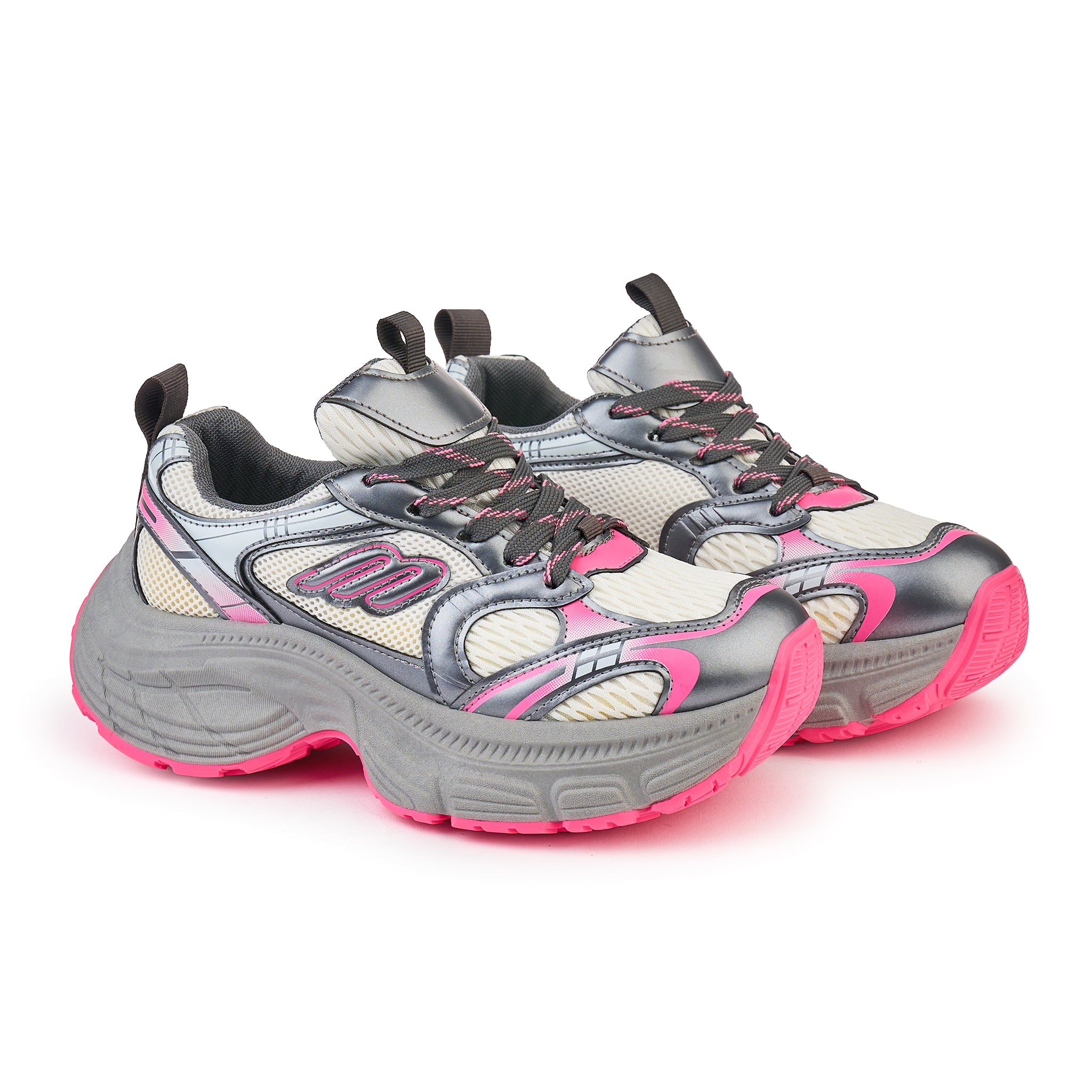 Sneakers dama abc518 fuchsia